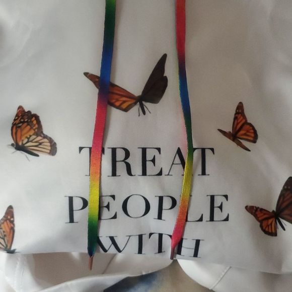 NWOT WOMENS BELILY BUTTERFLY SWEATSHIRT - Picture 3 of 4